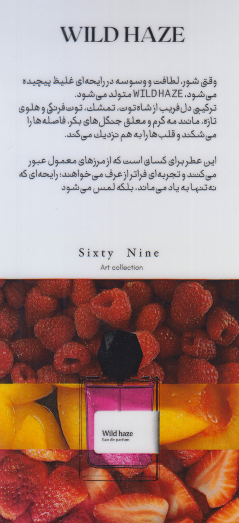 عطر زنانه Sixty Nine Wild Haze